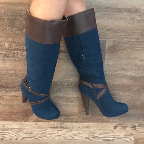 Green and brown boots - Picture 5 of 13